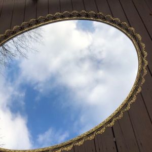 Vintage Mirrored Vanity Tray
